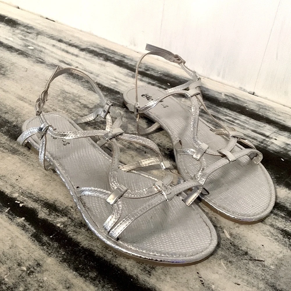 Rue21 Silver Sandals